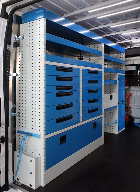 Ducato con cassetti metallici Syncro Ultra Friuli