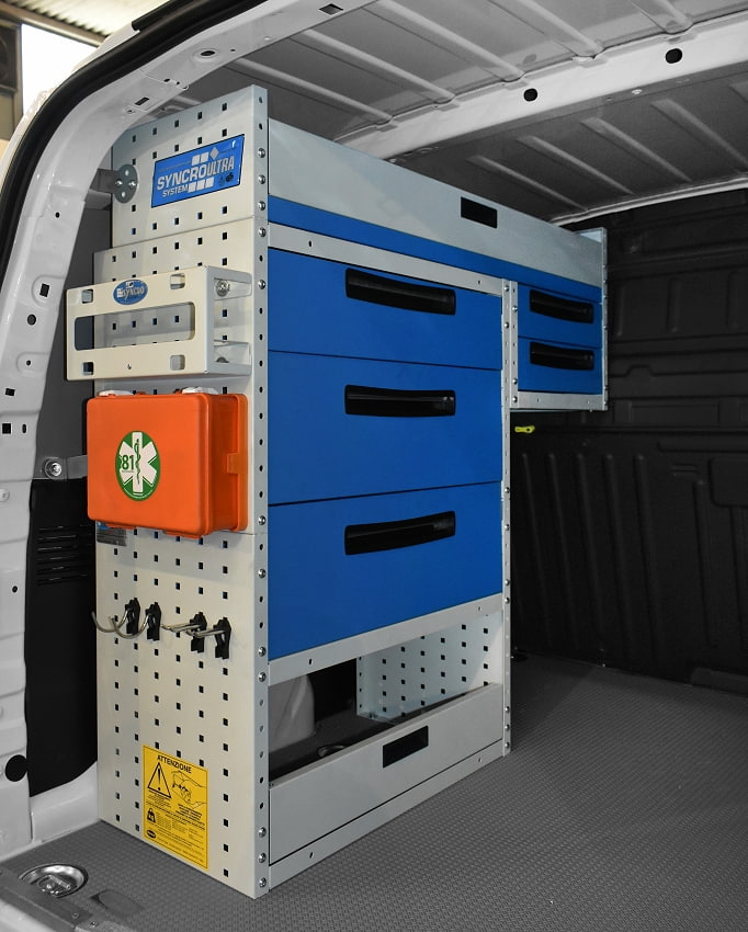 Partner con cassetti e accessori Syncro Ultra Friuli