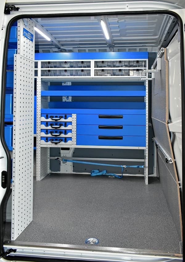 Fermavaligie con cinghia di bloccaggio su Boxer Syncro Friuli