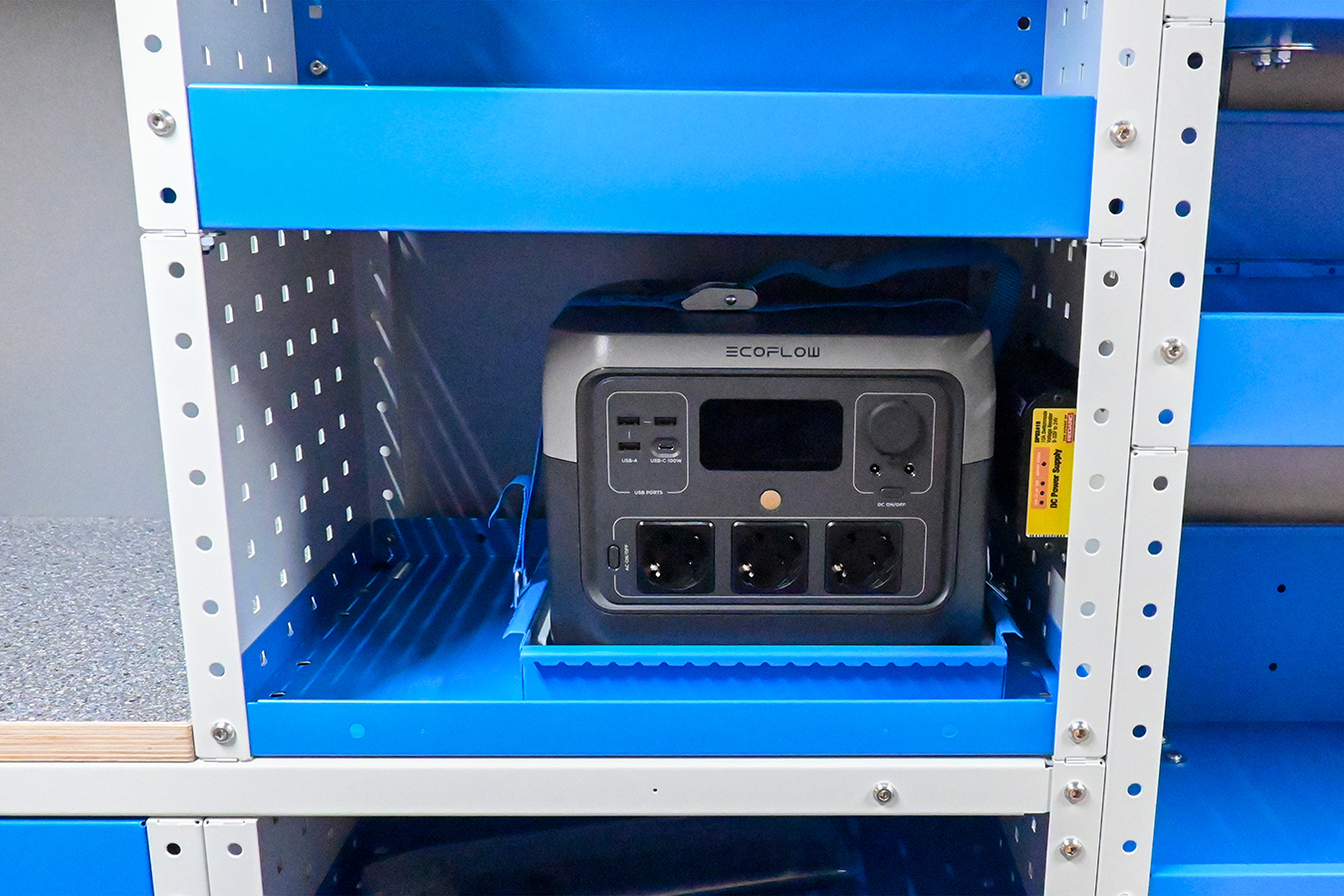 Ecoflow nel furgone Syncro Friuli